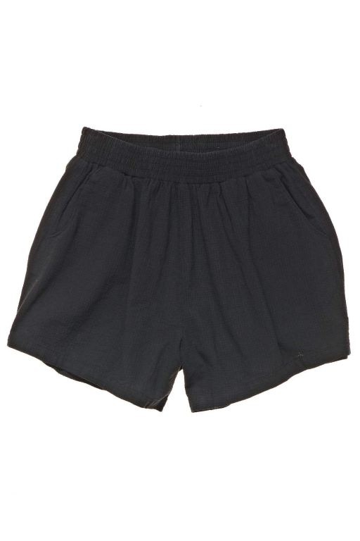 Stussy Womens Vermont HW Short Leisure Sets Black - GVENM4635